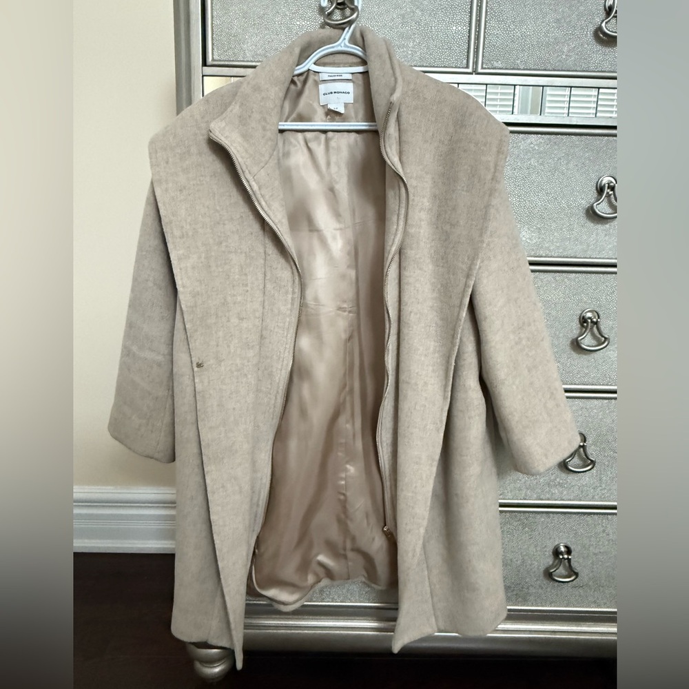 Club Monaco Wool Coat - Picture 6 of 9